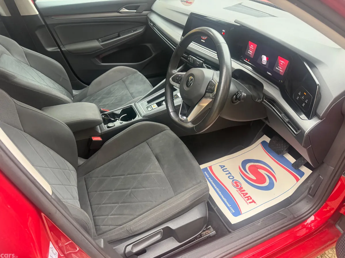 Volkswagen Golf Hatchback, Petrol Hybrid, 2022, Red