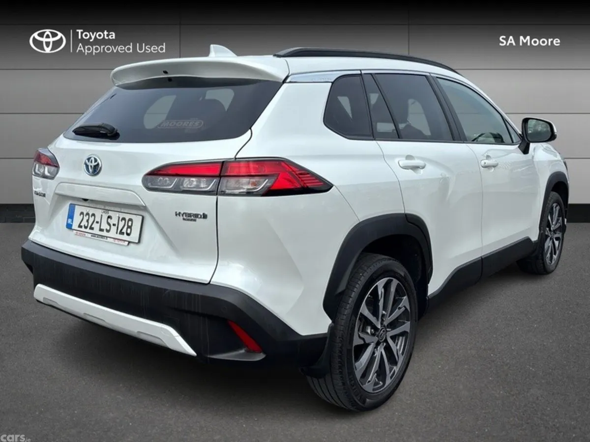 Toyota Corolla Cross SUV, Petrol Hybrid, 2023, White