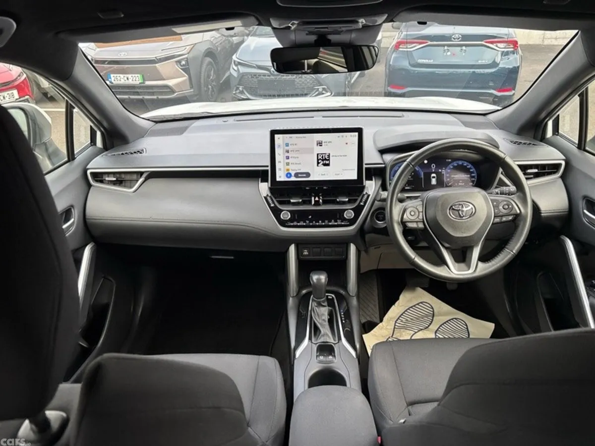 Toyota Corolla Cross SUV, Petrol Hybrid, 2023, White