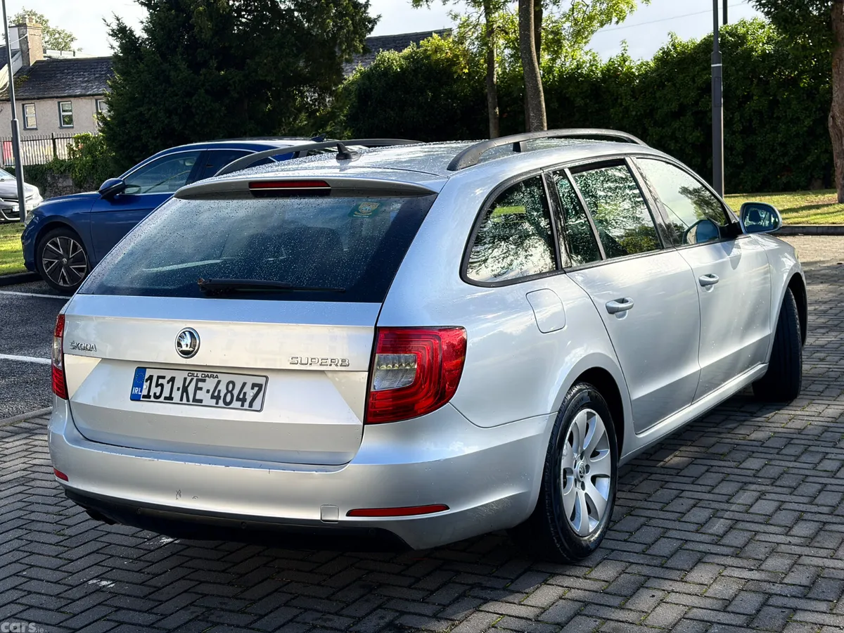 Skoda Superb Estate, Diesel, 2015, Silver