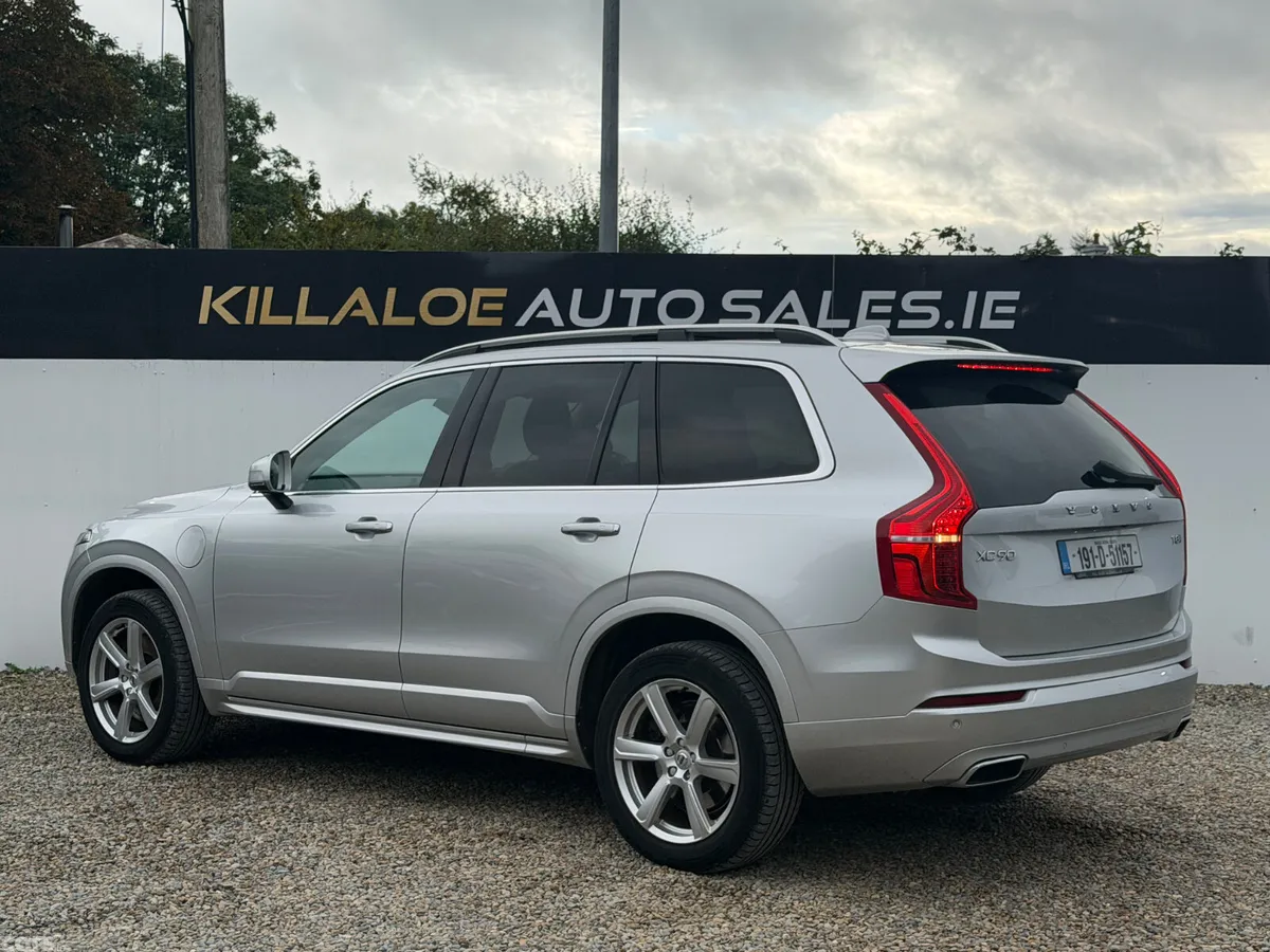 Volvo XC90 SUV, Petrol Plug-in Hybrid, 2019, Silver