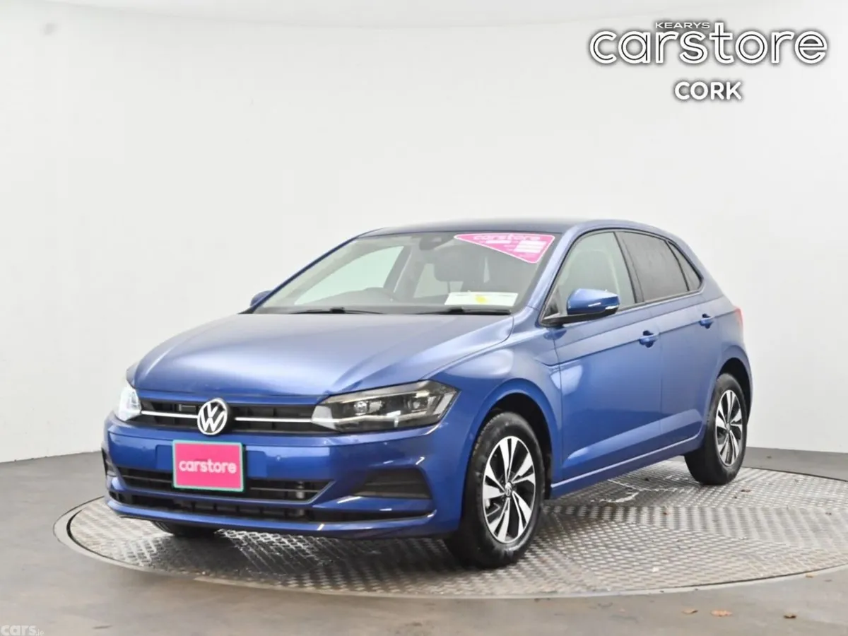Volkswagen Polo Hatchback, Petrol, 2021, Blue