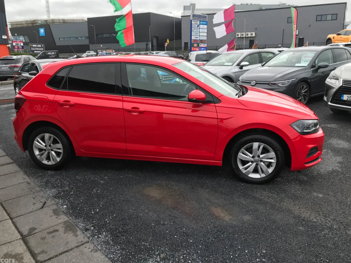 Volkswagen Polo Hatchback, Petrol, 2020, Red