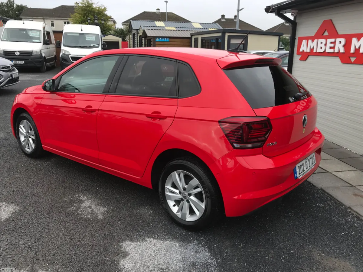Volkswagen Polo Hatchback, Petrol, 2020, Red