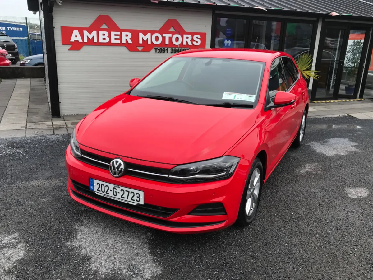 Volkswagen Polo Hatchback, Petrol, 2020, Red