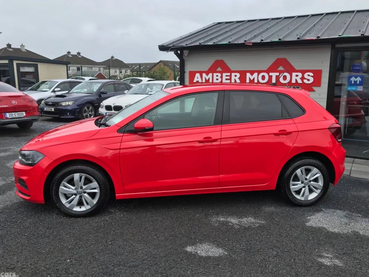 Volkswagen Polo Hatchback, Petrol, 2020, Red