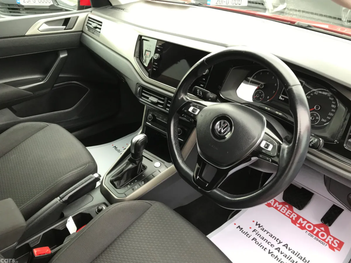 Volkswagen Polo Hatchback, Petrol, 2020, Red