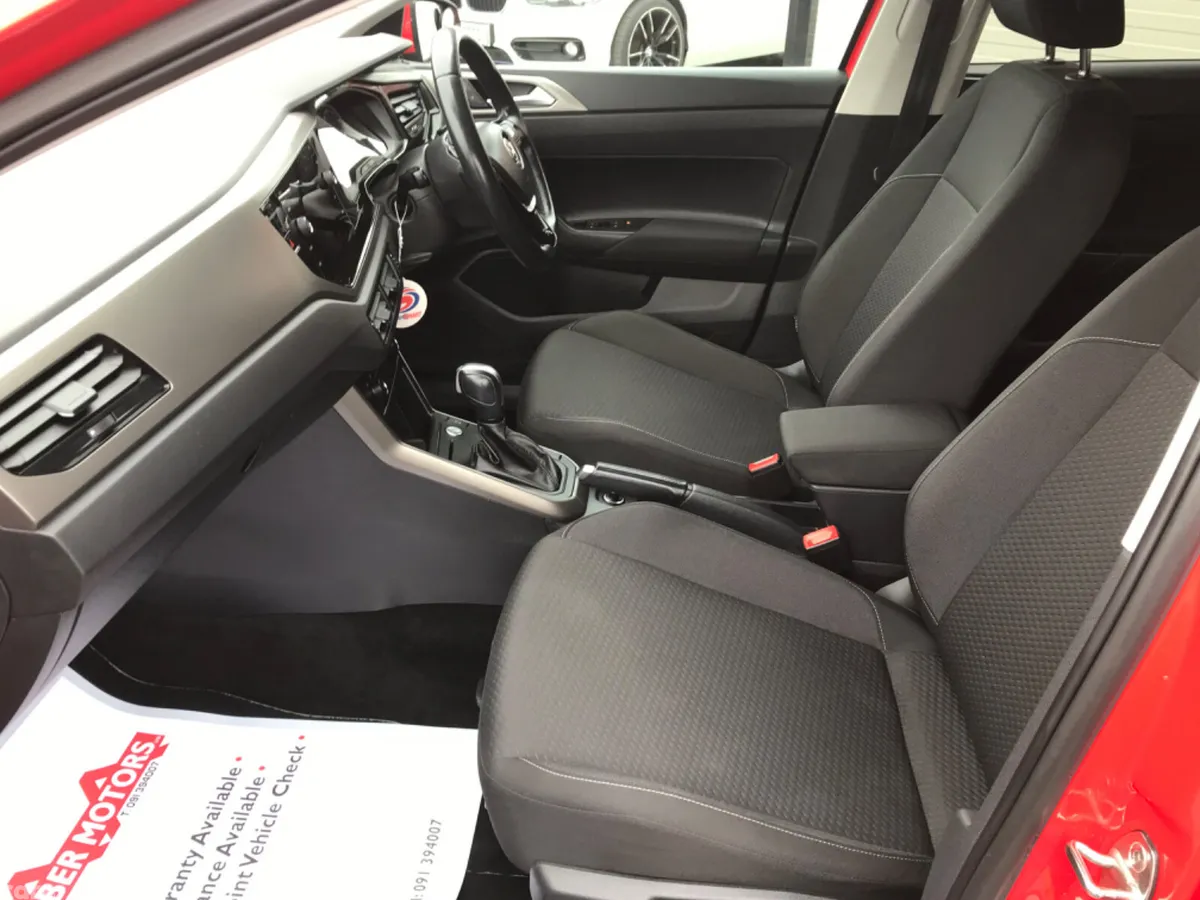 Volkswagen Polo Hatchback, Petrol, 2020, Red