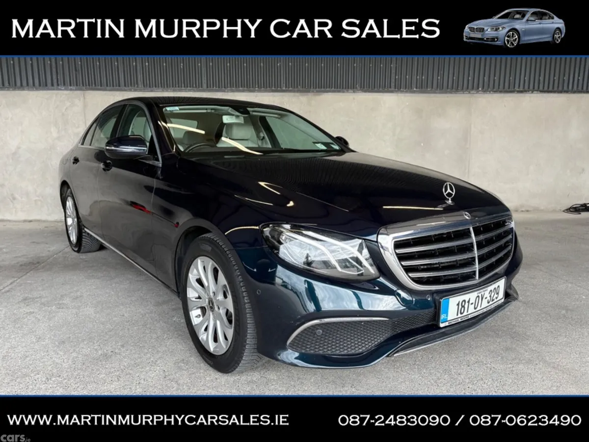 Mercedes-Benz E-Class Saloon, Diesel, 2018, Green