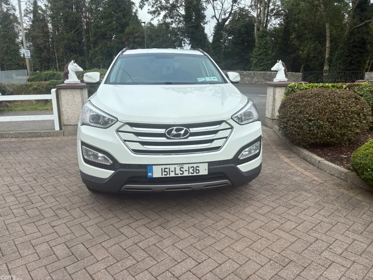 Hyundai Santa Fe SUV, Diesel, 2015, White