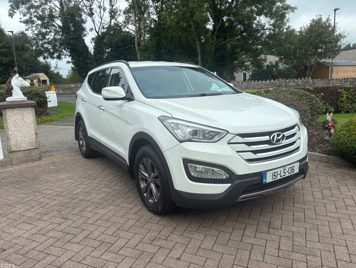 Hyundai Santa Fe SUV, Diesel, 2015, White