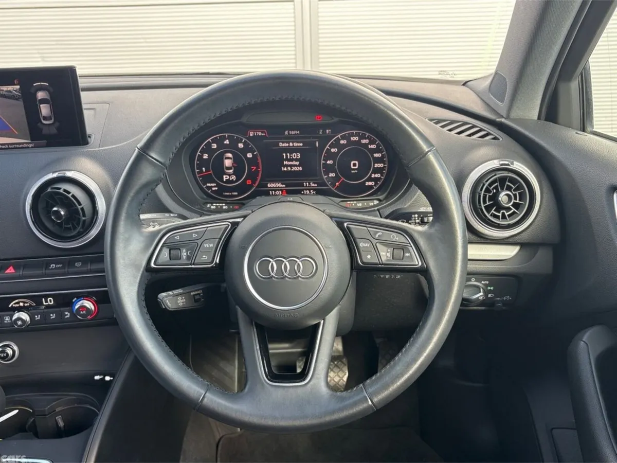 Audi A3 Saloon, Petrol, 2018, White