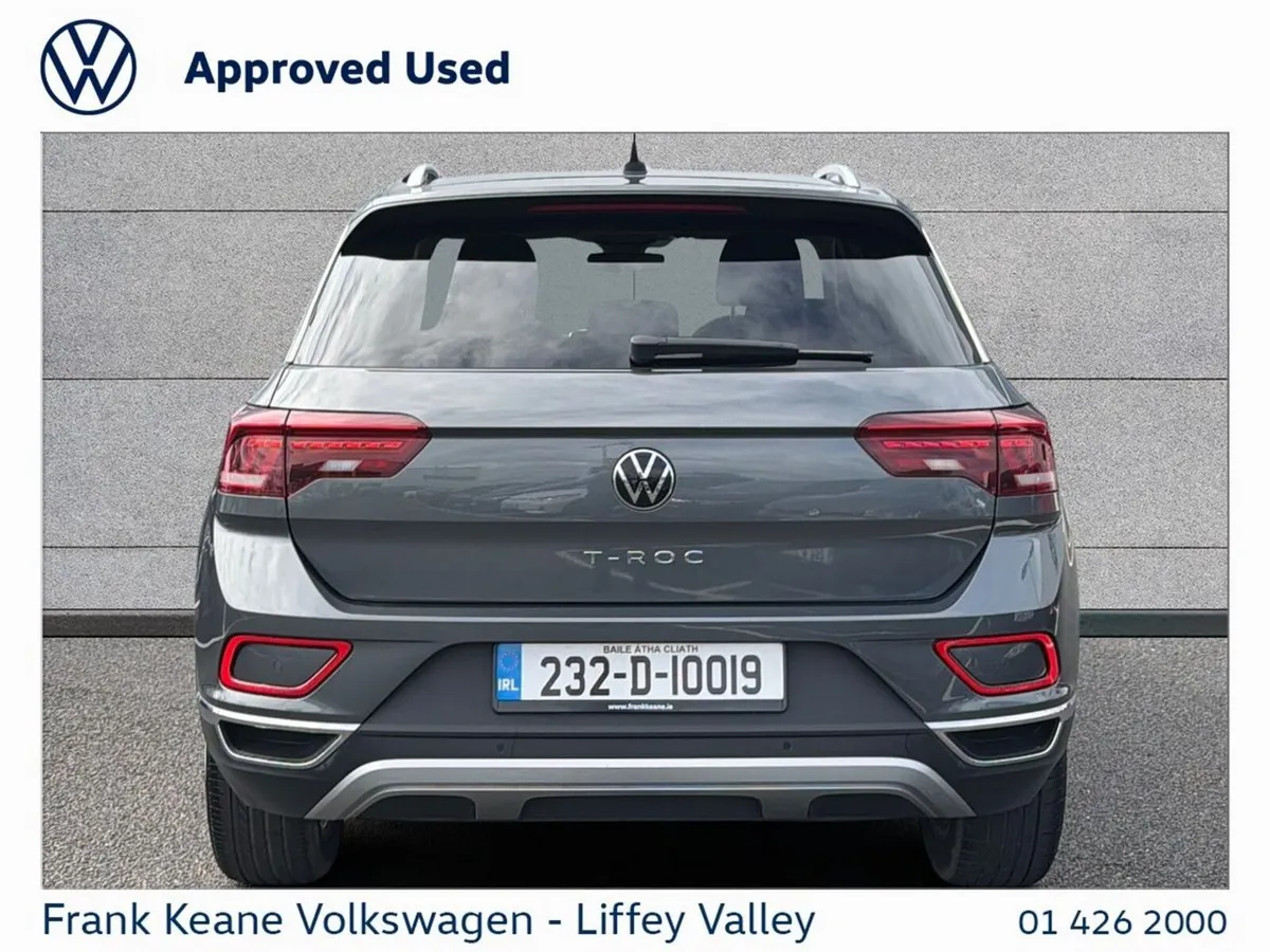 Volkswagen T-Roc SUV, Petrol, 2023, Grey