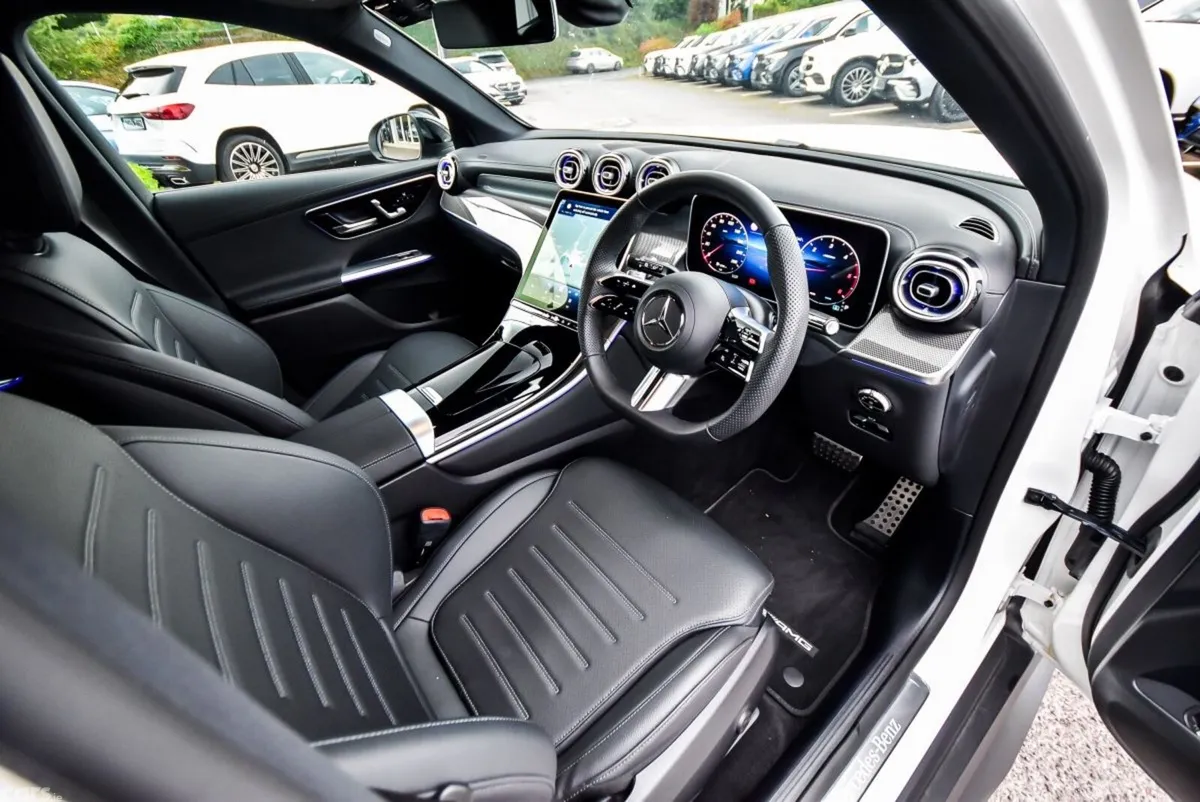 Mercedes-Benz GLC SUV, Diesel Hybrid, 2026, White