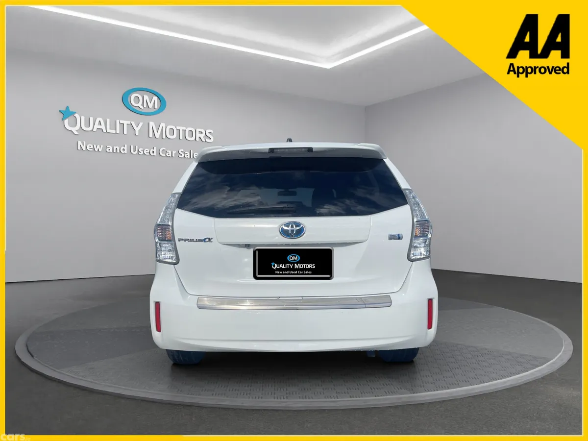 Toyota Prius MPV, Petrol Hybrid, 2013, White