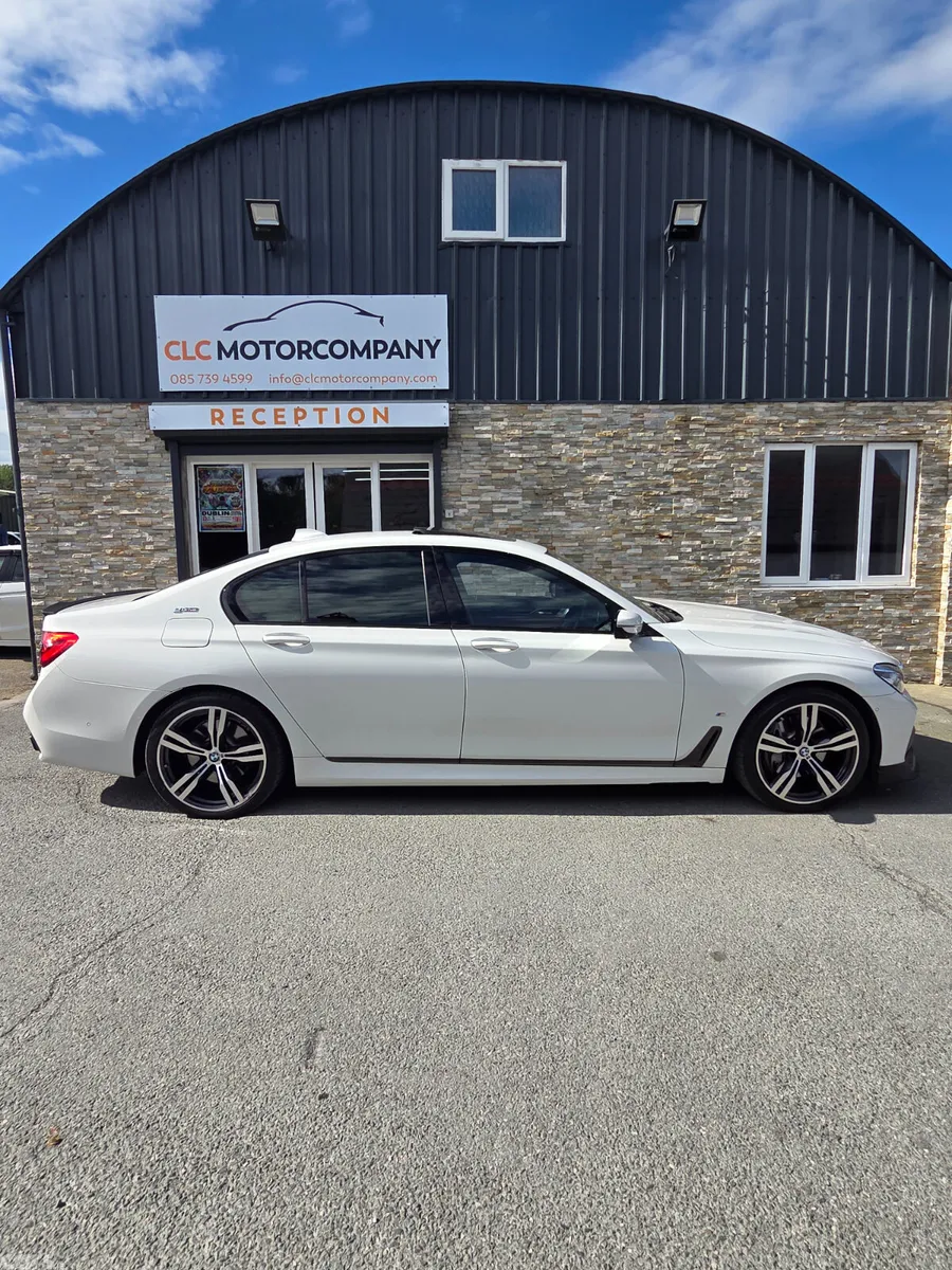 BMW 7-Series Saloon, Petrol Plug-in Hybrid, 2018, White