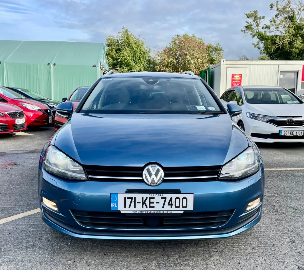 Volkswagen Golf Estate, Petrol, 2017, Blue