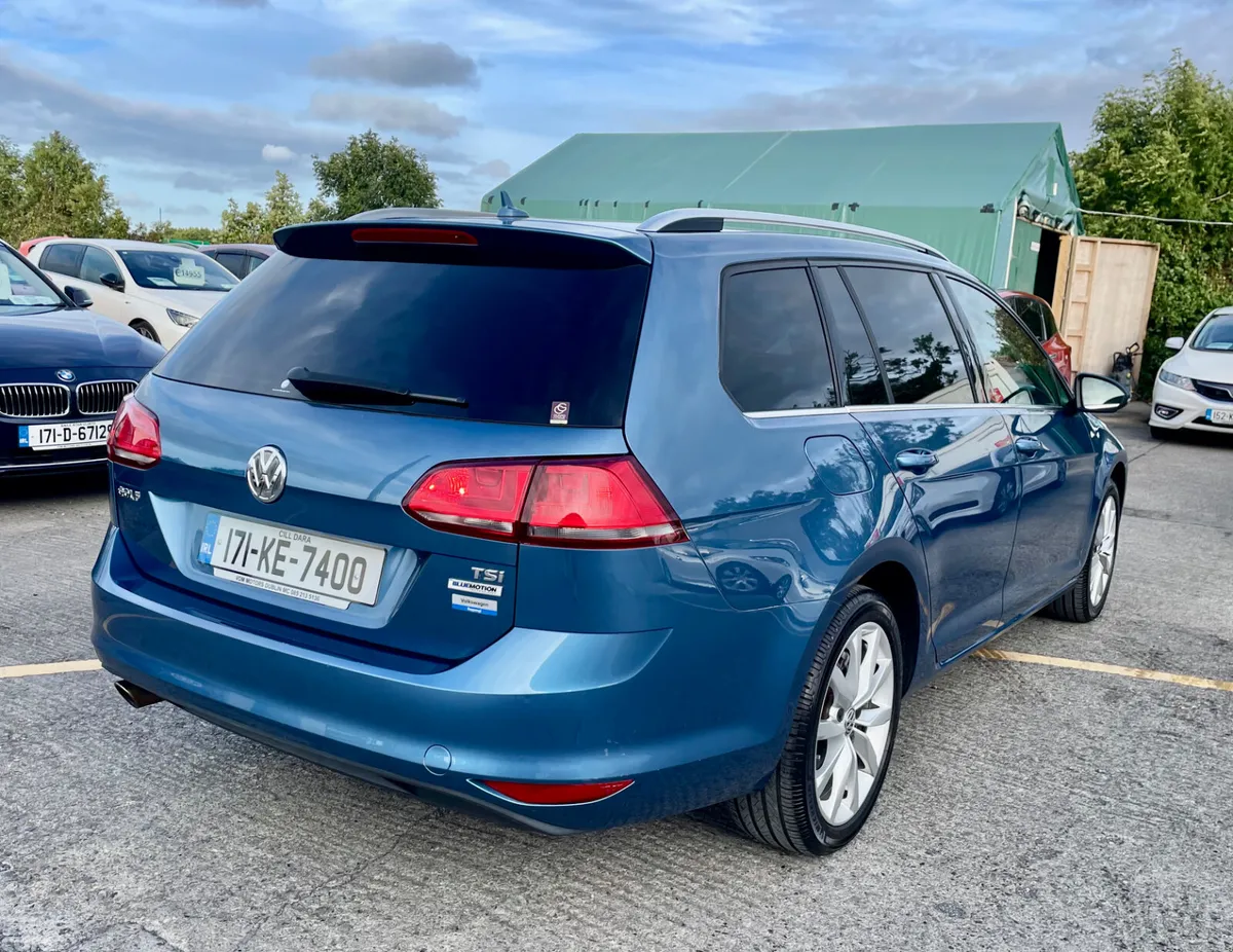 Volkswagen Golf Estate, Petrol, 2017, Blue