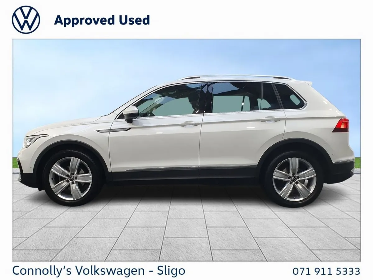 Volkswagen Tiguan SUV, Diesel, 2023, White
