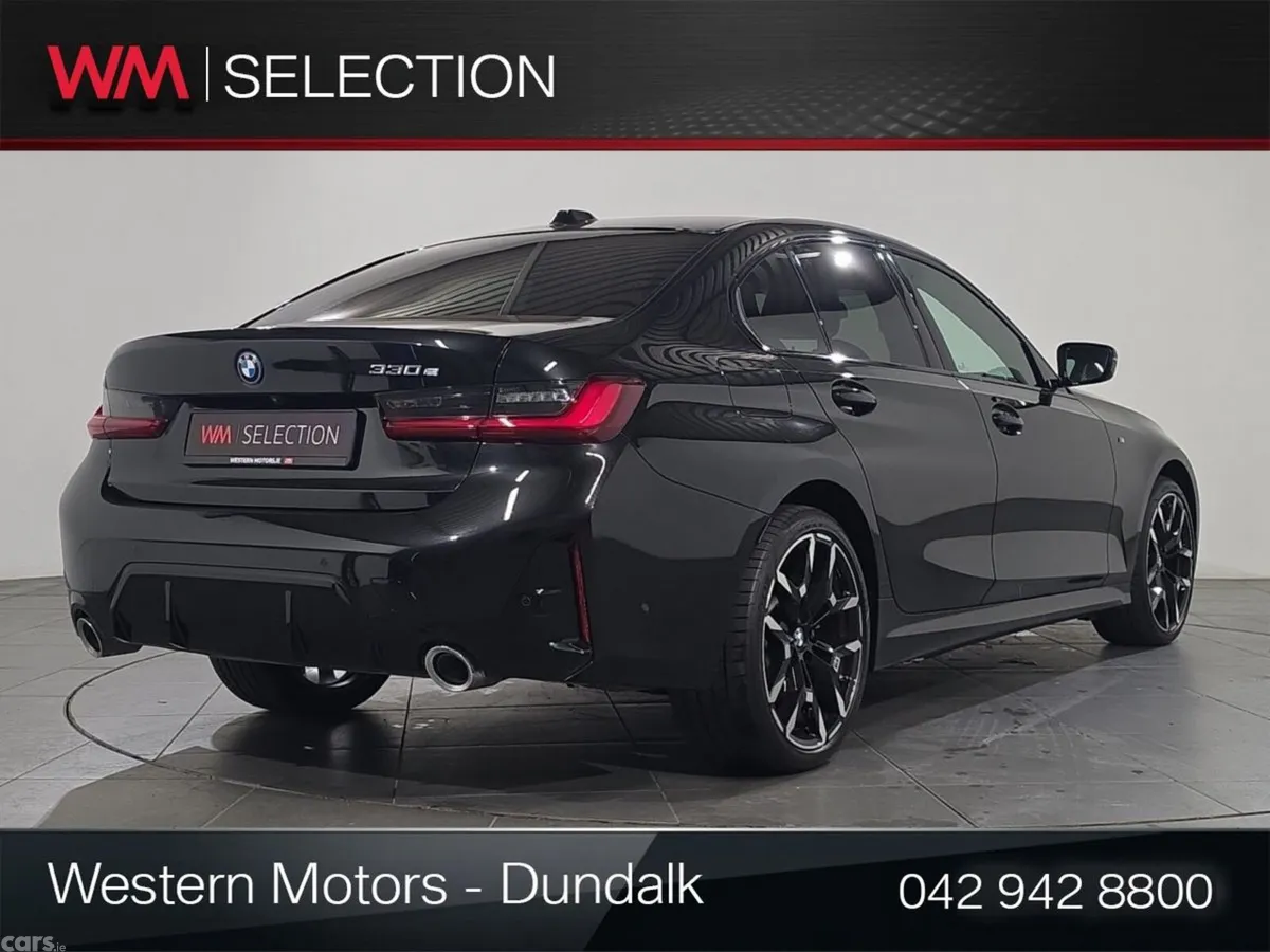 BMW 3-Series Saloon, Petrol Plug-in Hybrid, 2025, Black