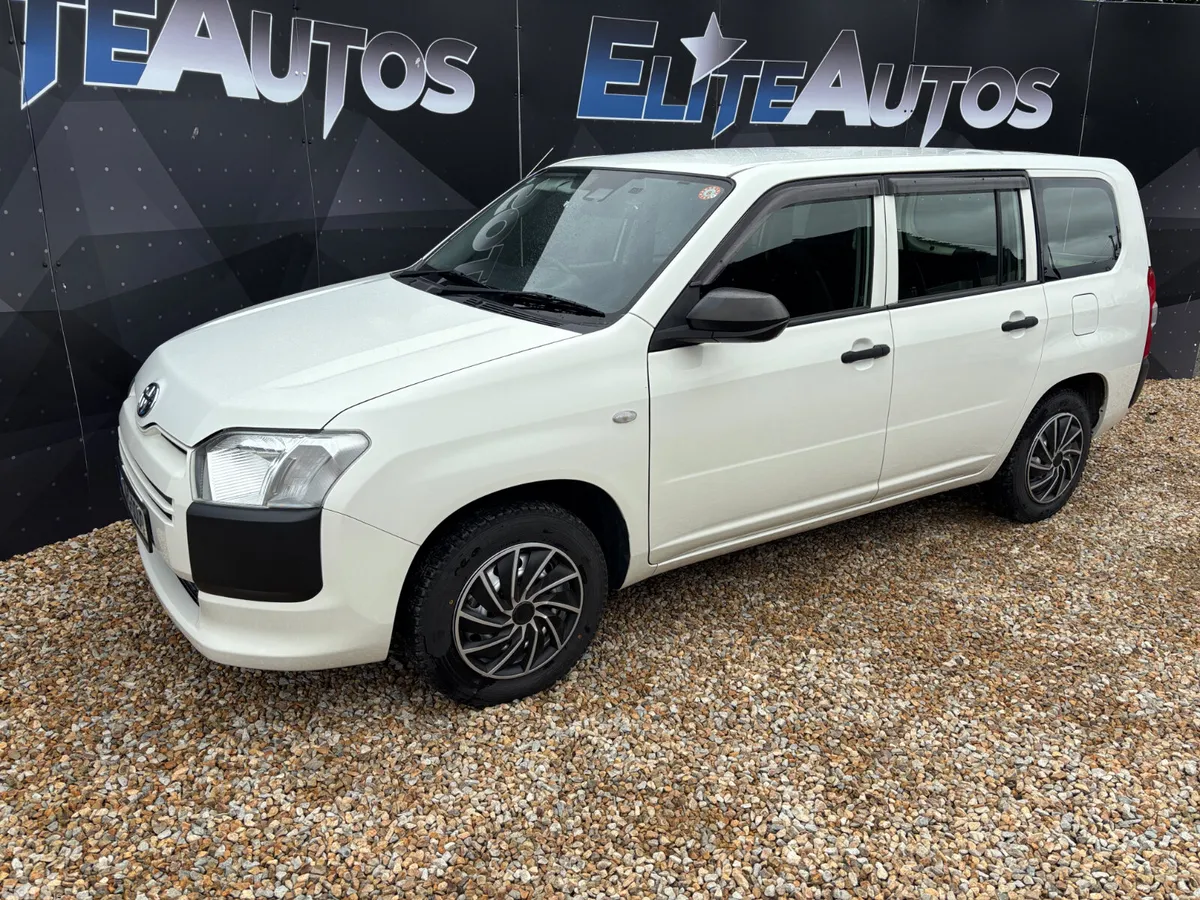 Toyota Probox Estate, Petrol Hybrid, 2021, White