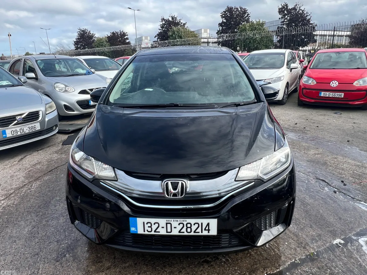 Honda Fit Hatchback, Petrol Hybrid, 2013, Black