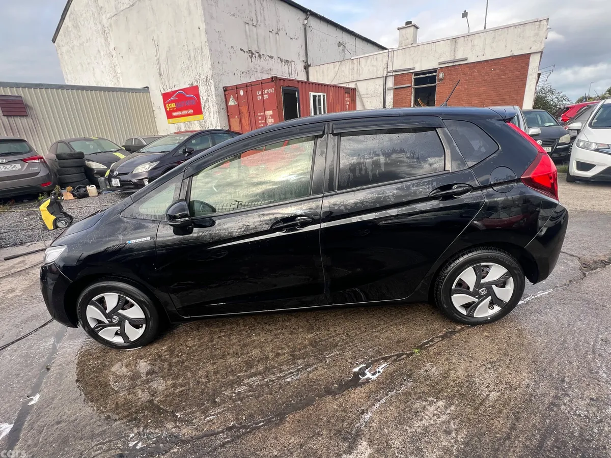 Honda Fit Hatchback, Petrol Hybrid, 2013, Black