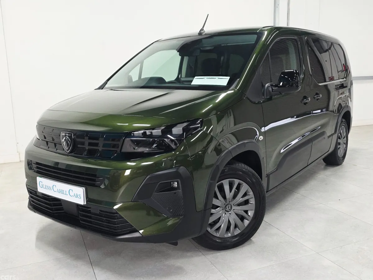 Peugeot Rifter MPV, Electric, 2025, Green