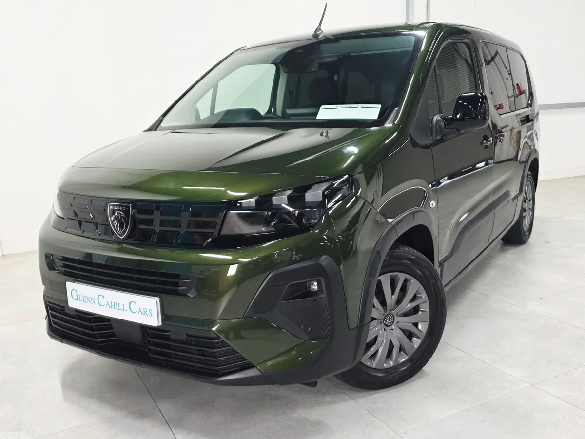 Peugeot Rifter MPV, Electric, 2025, Green