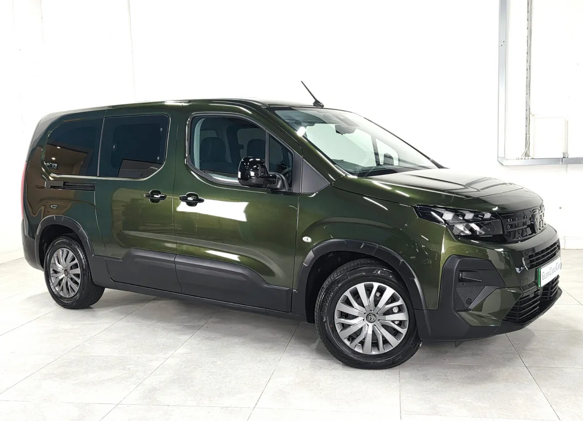Peugeot Rifter MPV, Electric, 2025, Green