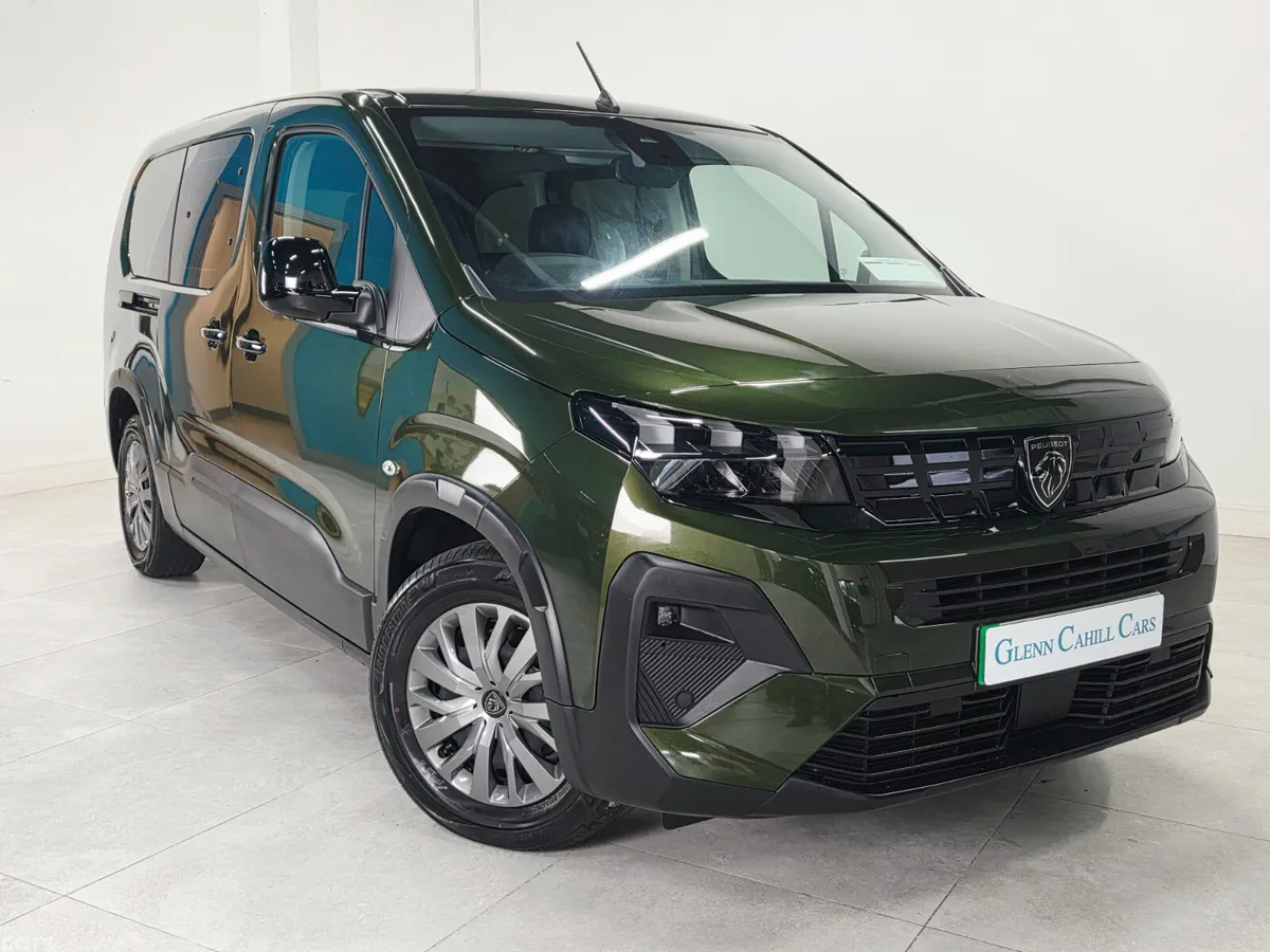 Peugeot Rifter MPV, Electric, 2025, Green