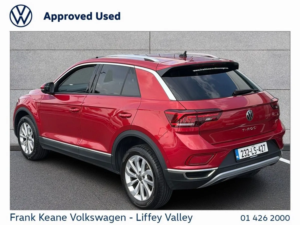 Volkswagen T-Roc SUV, Petrol, 2023, Red