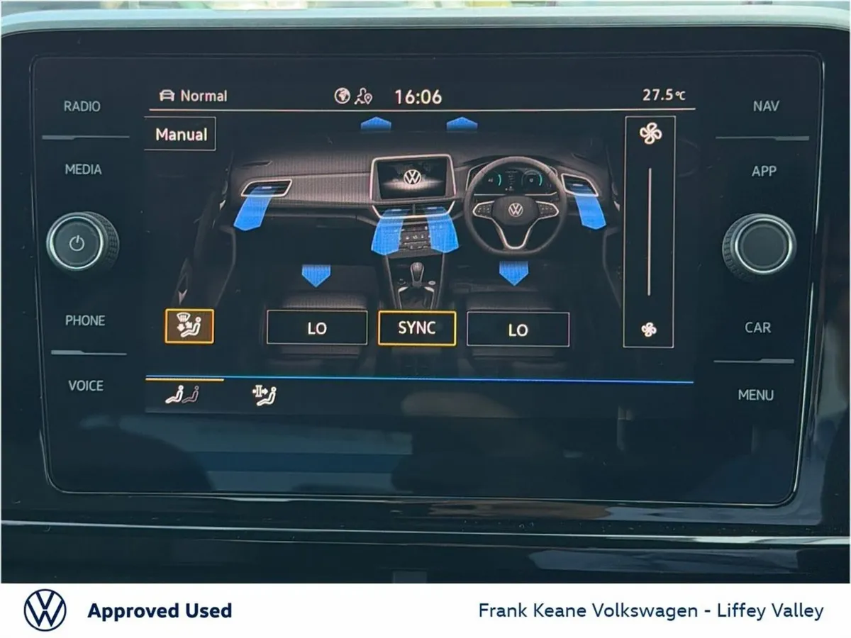 Volkswagen T-Roc SUV, Petrol, 2025, Black