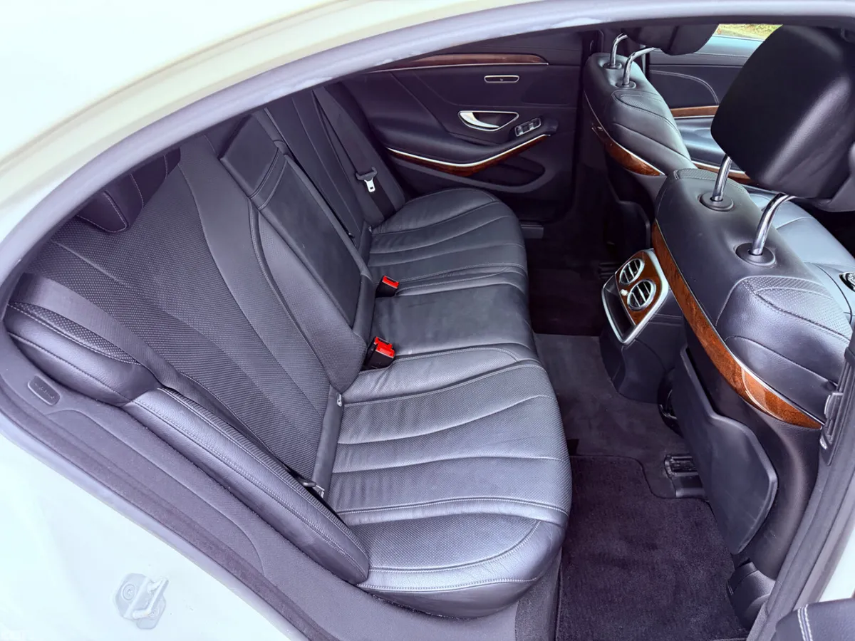 Mercedes-Benz S-Class Saloon, Petrol Hybrid, 2015, White