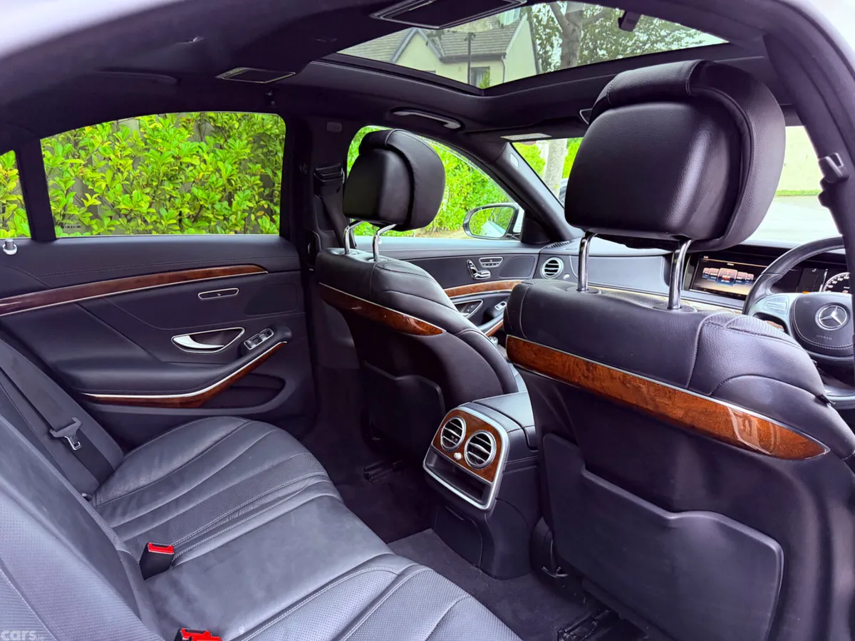 Mercedes-Benz S-Class Saloon, Petrol Hybrid, 2015, White