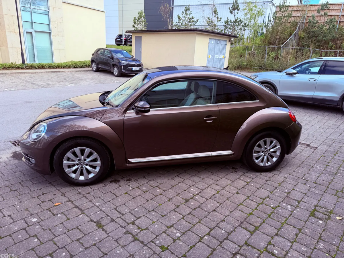 Volkswagen Beetle Hatchback, Petrol, 2015, Brown