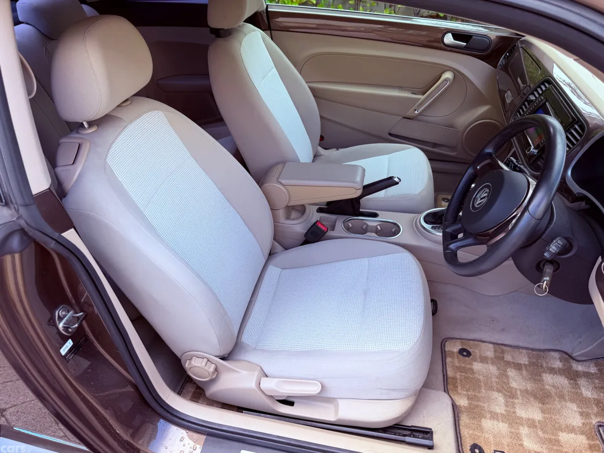 Volkswagen Beetle Hatchback, Petrol, 2015, Brown