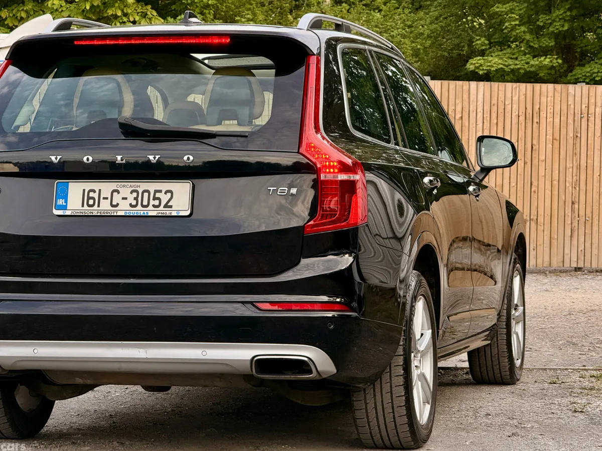 Volvo XC90 SUV, Petrol Plug-in Hybrid, 2016, Black