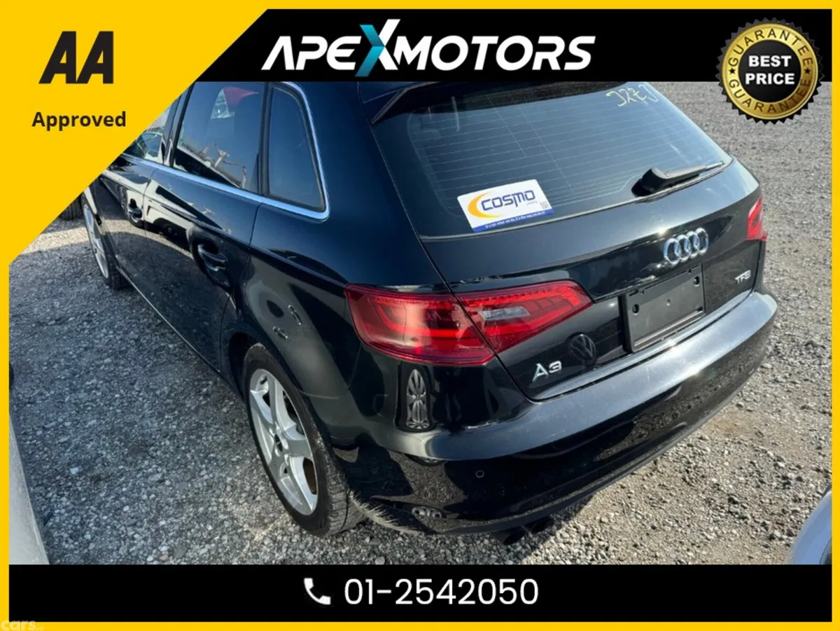 Audi A3 Hatchback, Petrol, 2015, Black