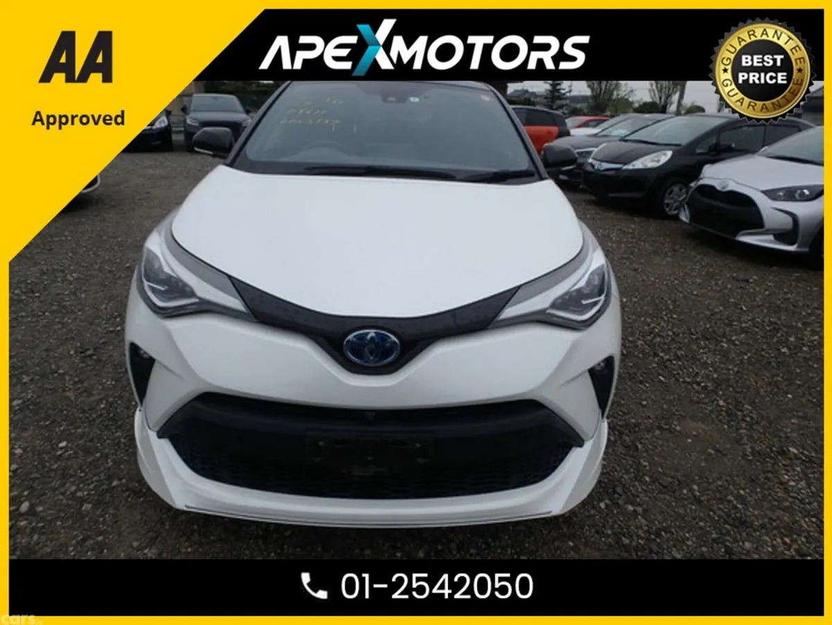 Toyota C-HR Hatchback, Petrol Hybrid, 2020, White