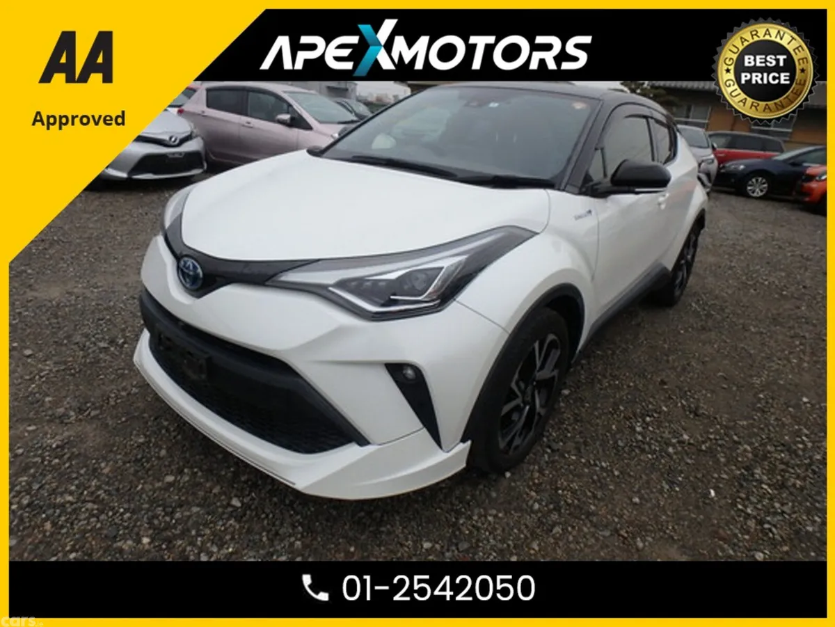 Toyota C-HR Hatchback, Petrol Hybrid, 2020, White