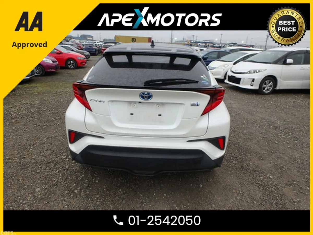 Toyota C-HR Hatchback, Petrol Hybrid, 2020, White