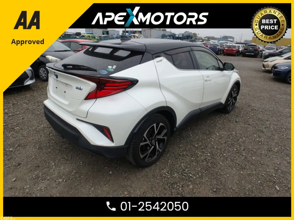 Toyota C-HR Hatchback, Petrol Hybrid, 2020, White