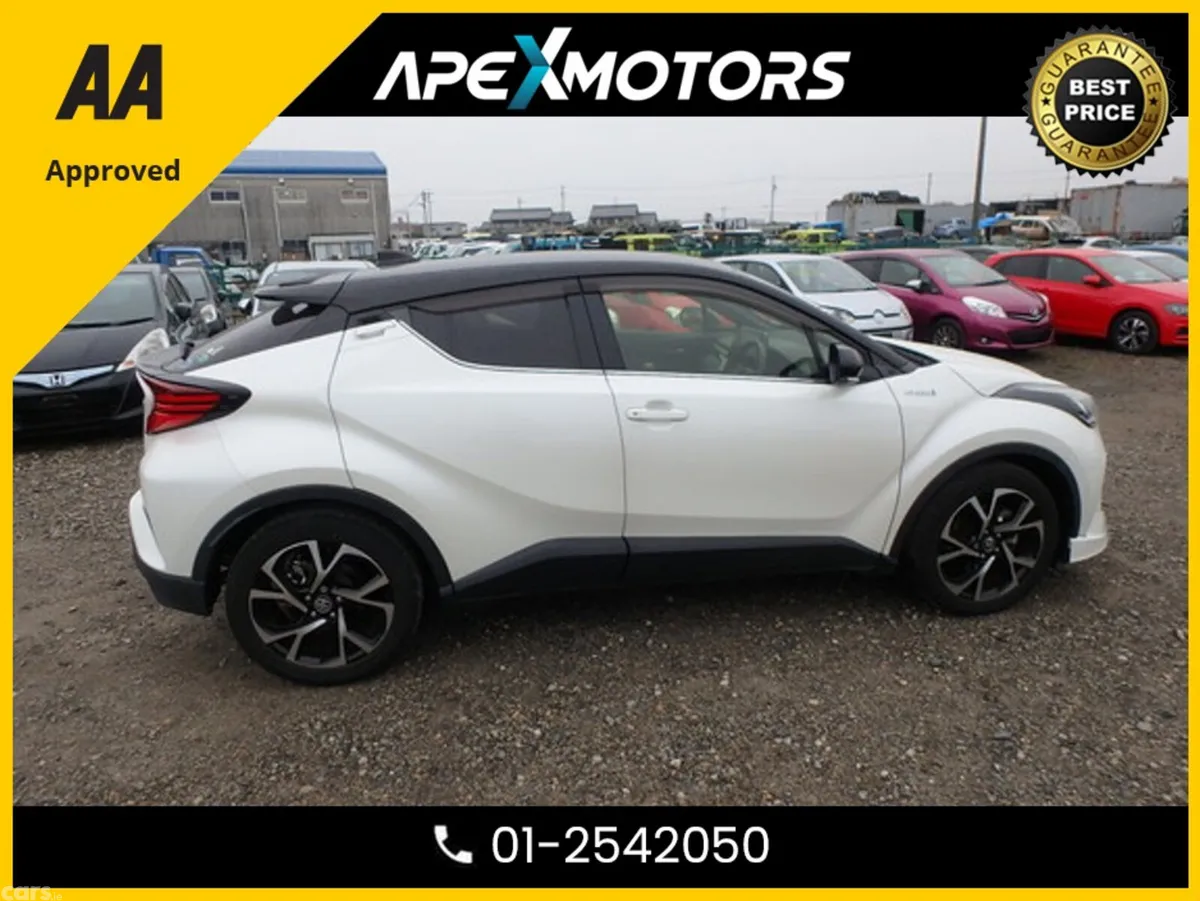 Toyota C-HR Hatchback, Petrol Hybrid, 2020, White