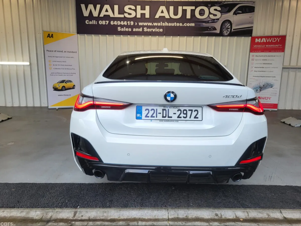 BMW 4-Series Coupe, Diesel, 2022, White