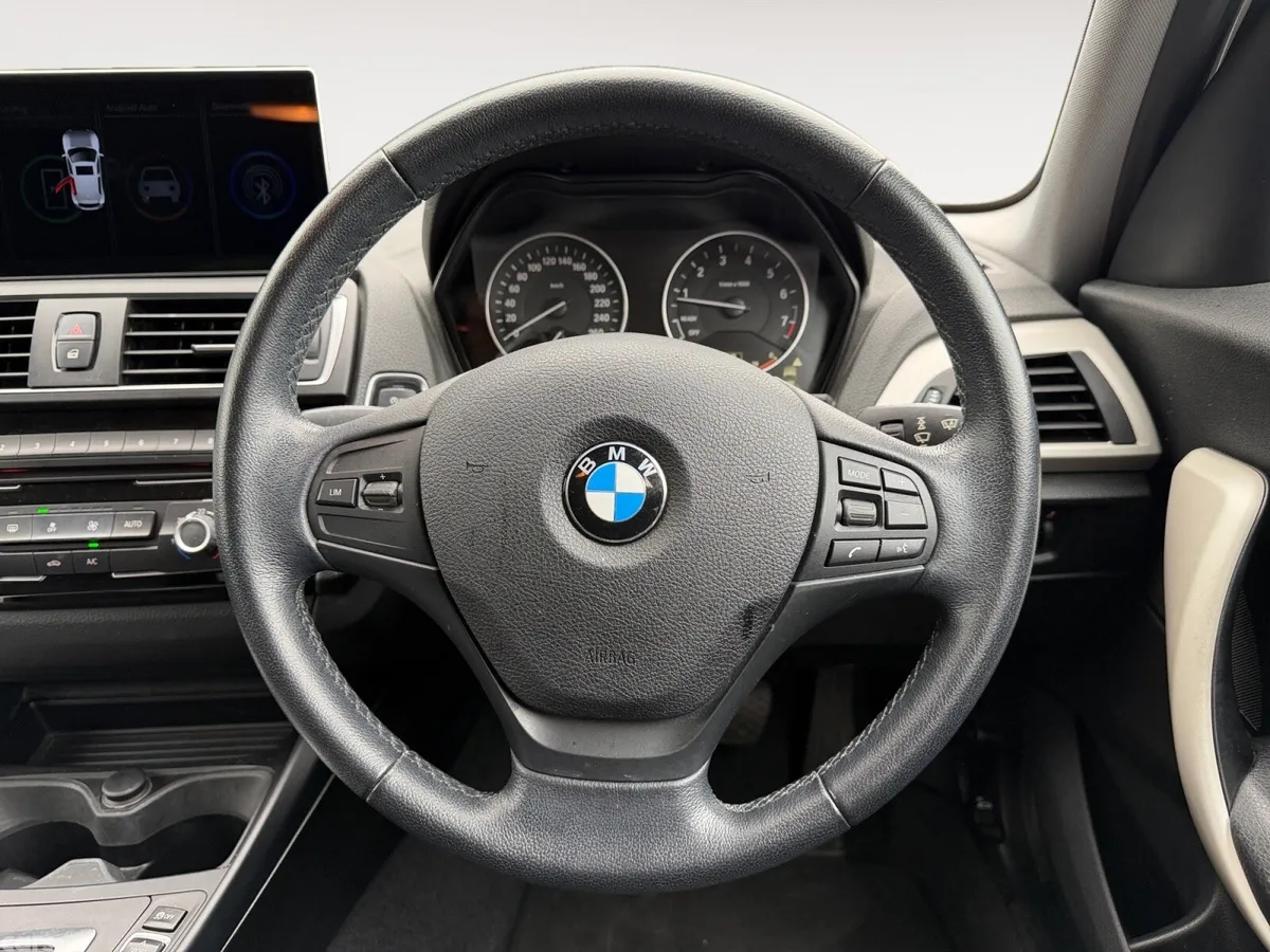 BMW 1-Series Hatchback, Petrol, 2015, White