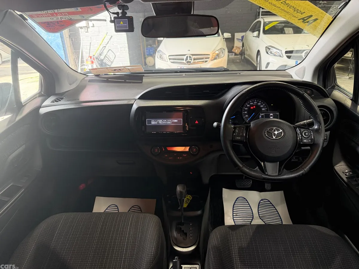 Toyota Vitz Hatchback, Petrol Hybrid, 2017, Silver