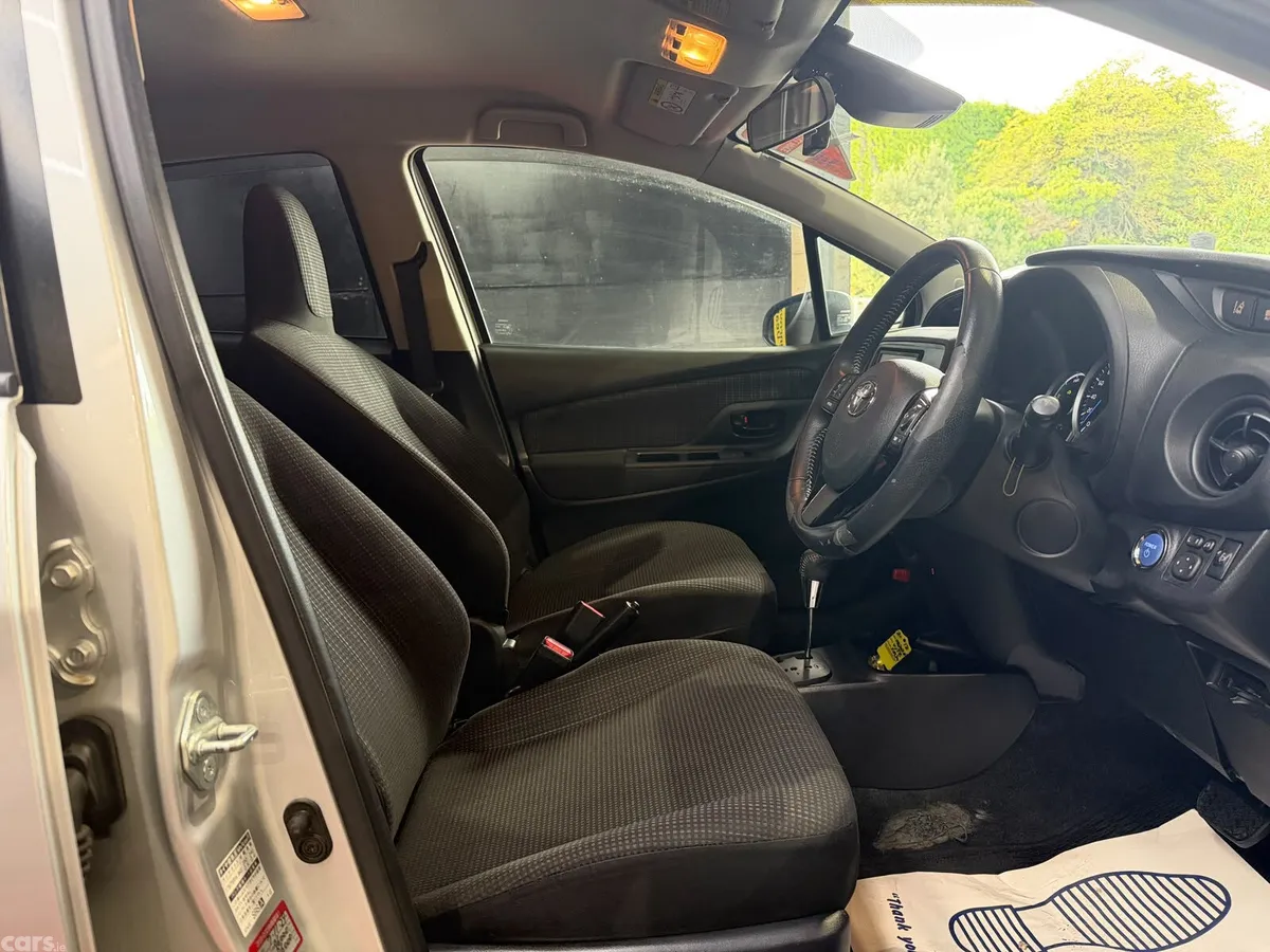 Toyota Vitz Hatchback, Petrol Hybrid, 2017, Silver