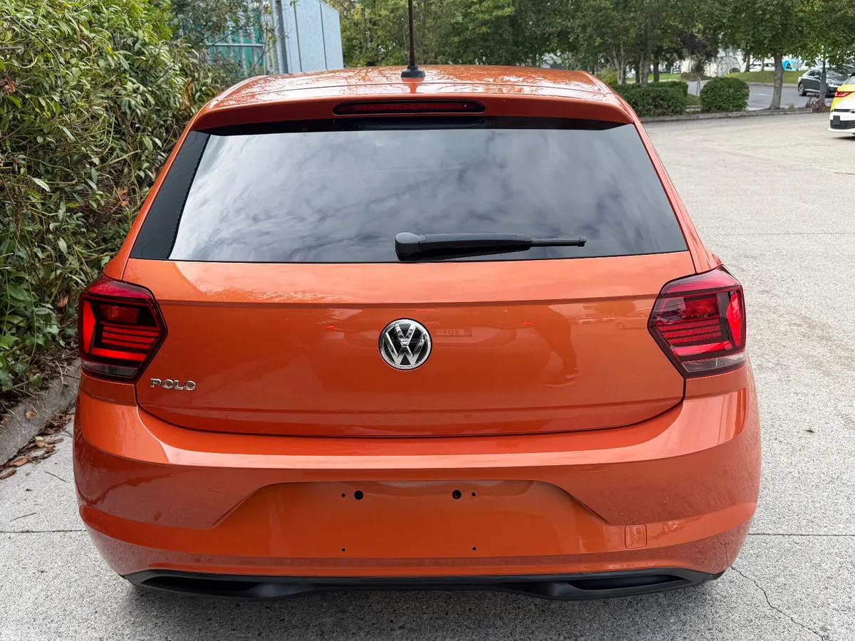 Volkswagen Polo Hatchback, Petrol, 2019, Orange