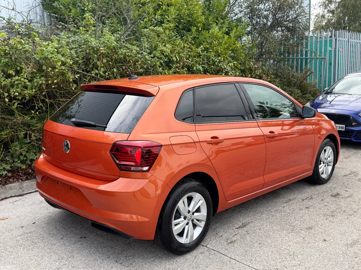 Volkswagen Polo Hatchback, Petrol, 2019, Orange